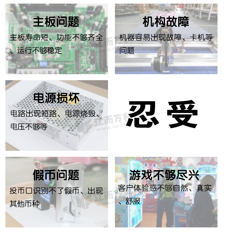 立而方方塊機痛點