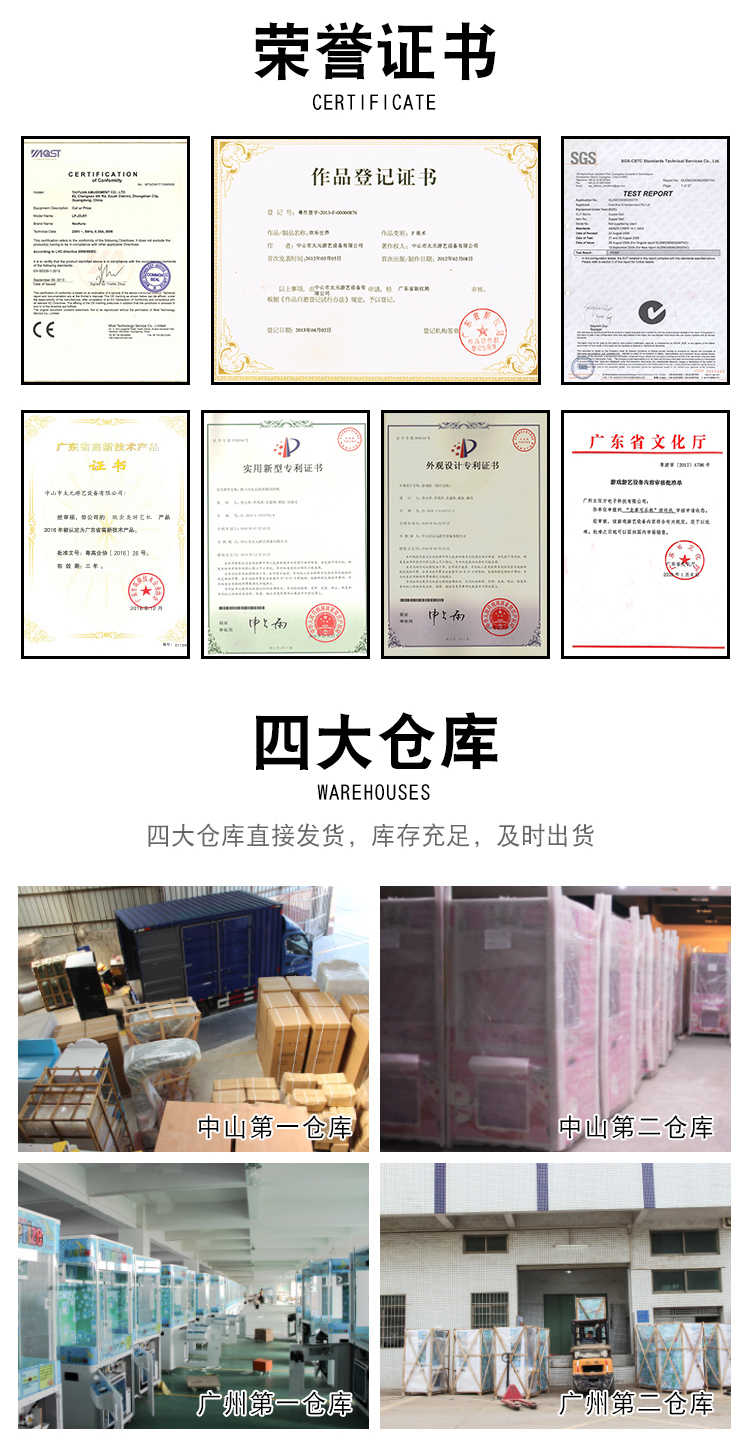 單剪剪刀機證書